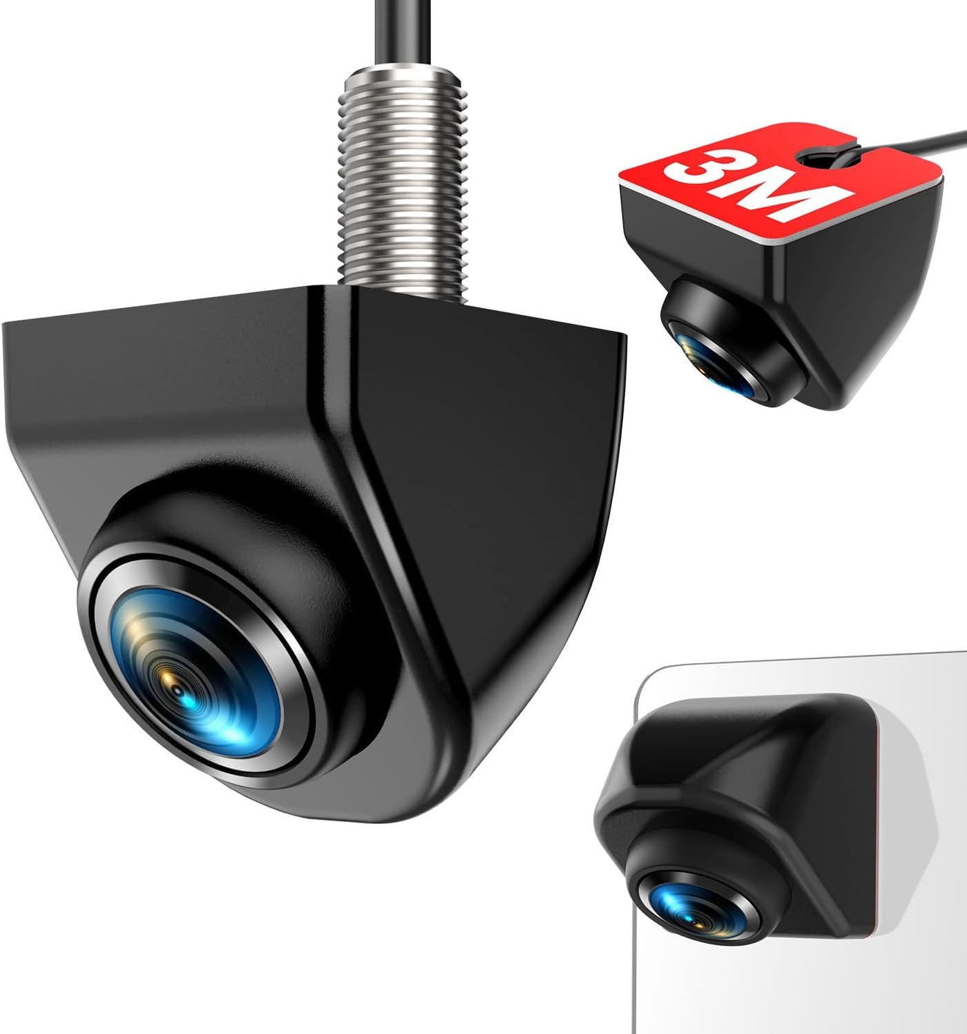 Compare AUTOVOX CAM7 180° FrontReverse Camera, 1080P Mini Style, Waterproof Backup Camera for SUVs and Trucks at KSA Price