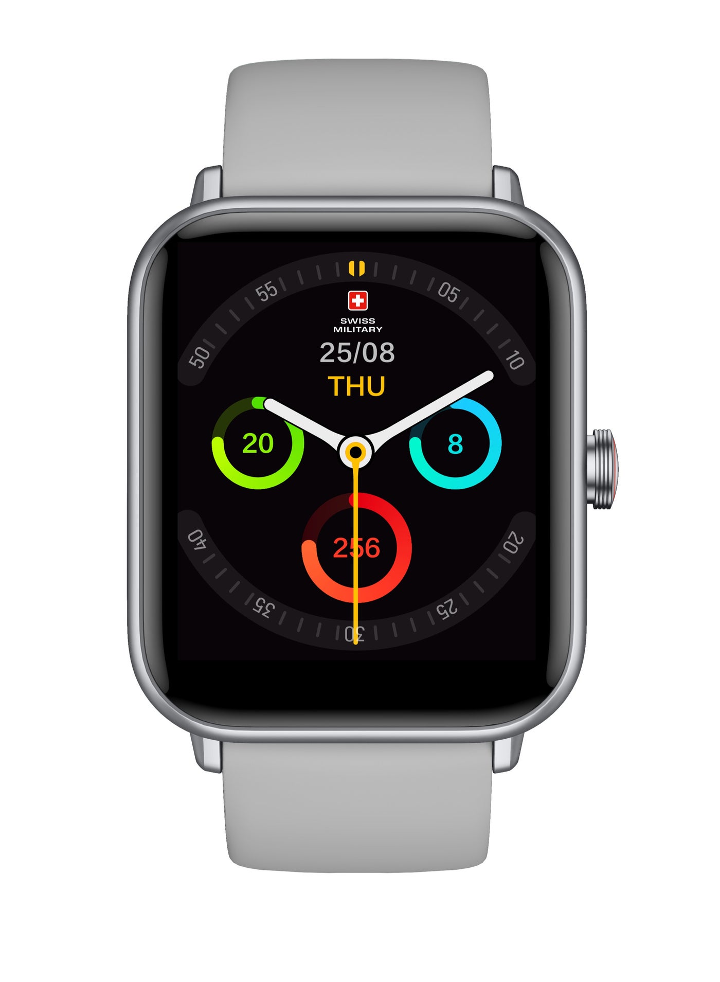 Compare Alps Smart watch,100 Songs Storage, Heart RateStressBPOxygen level Monitoring, Water Resistance: IP67, Battery Life 5to7 Days, Compatibility: IOSAndroid Grey at KSA Price
