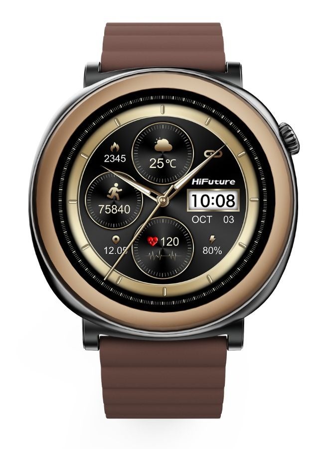 HiFuture AURORA Smartwatch, 1.43 Inch Amoled Display,…