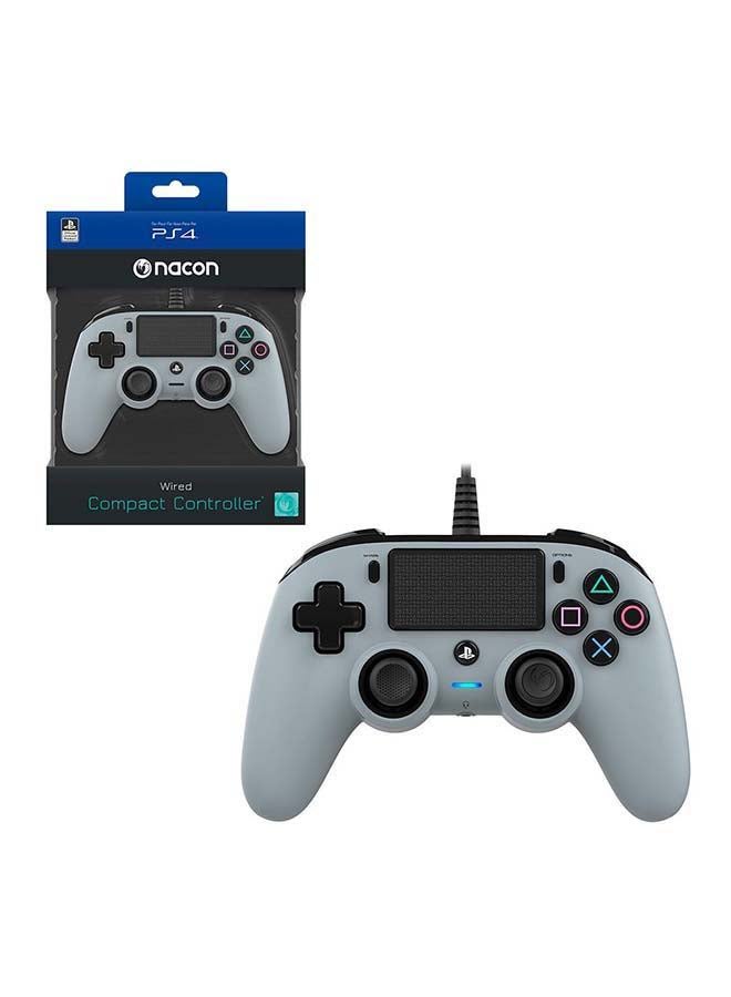Compare Wired Compact Controller For PlayStation 4 Grey at KSA Price