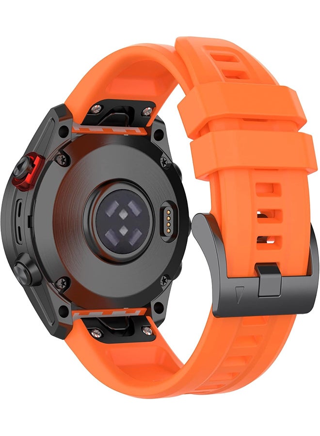 22mm Silicone Band For Garmin Fenix E/Fenix8 AMOLED…