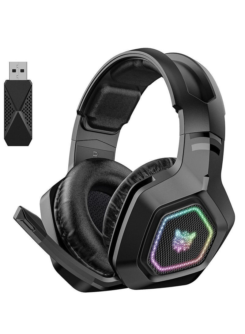 B100 E-sports Gaming Headset, 2.4G Wireless Bluetooth…