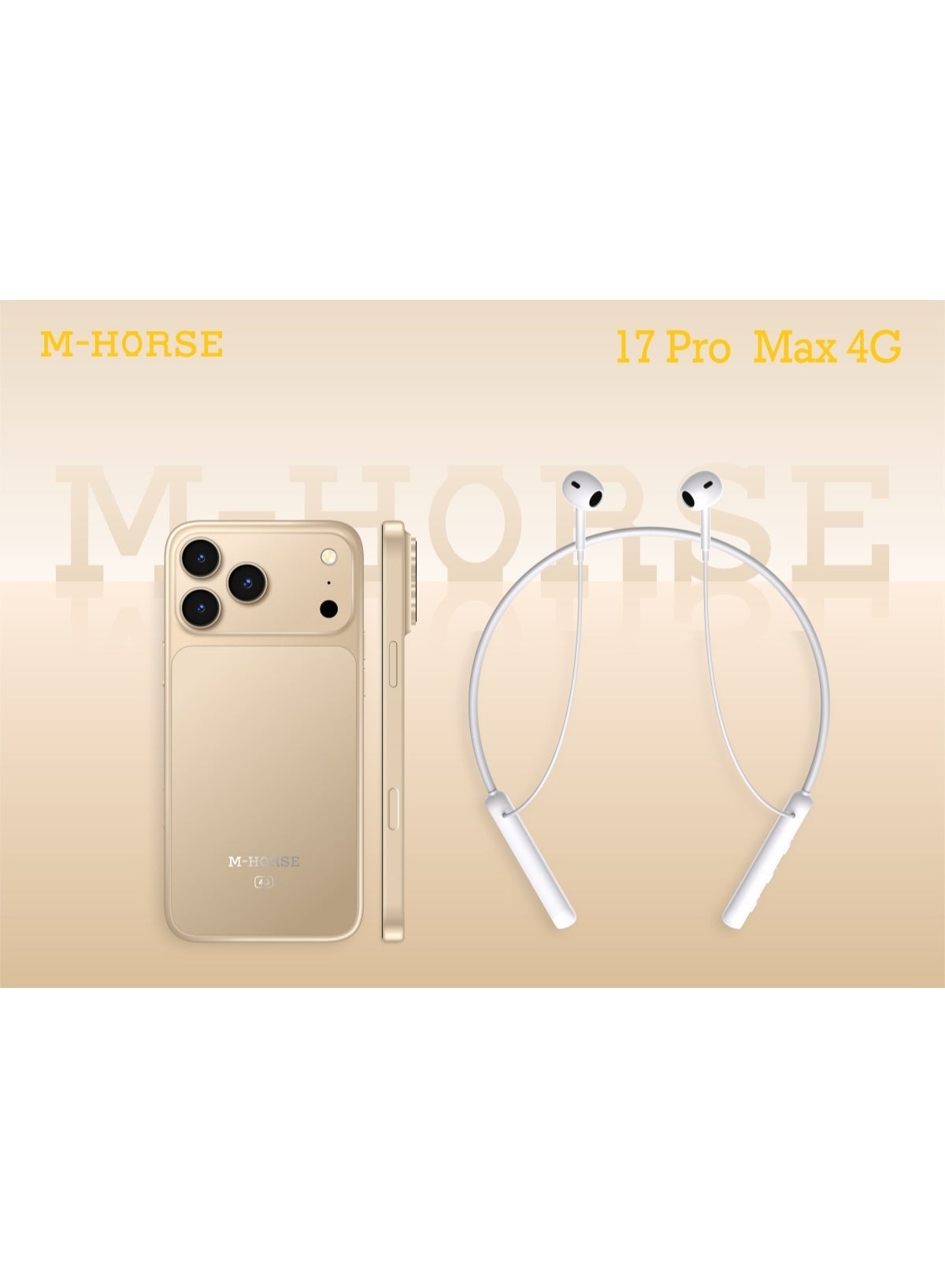 M-HORSE 17 Pro Max 4G Smartphone, 6.6