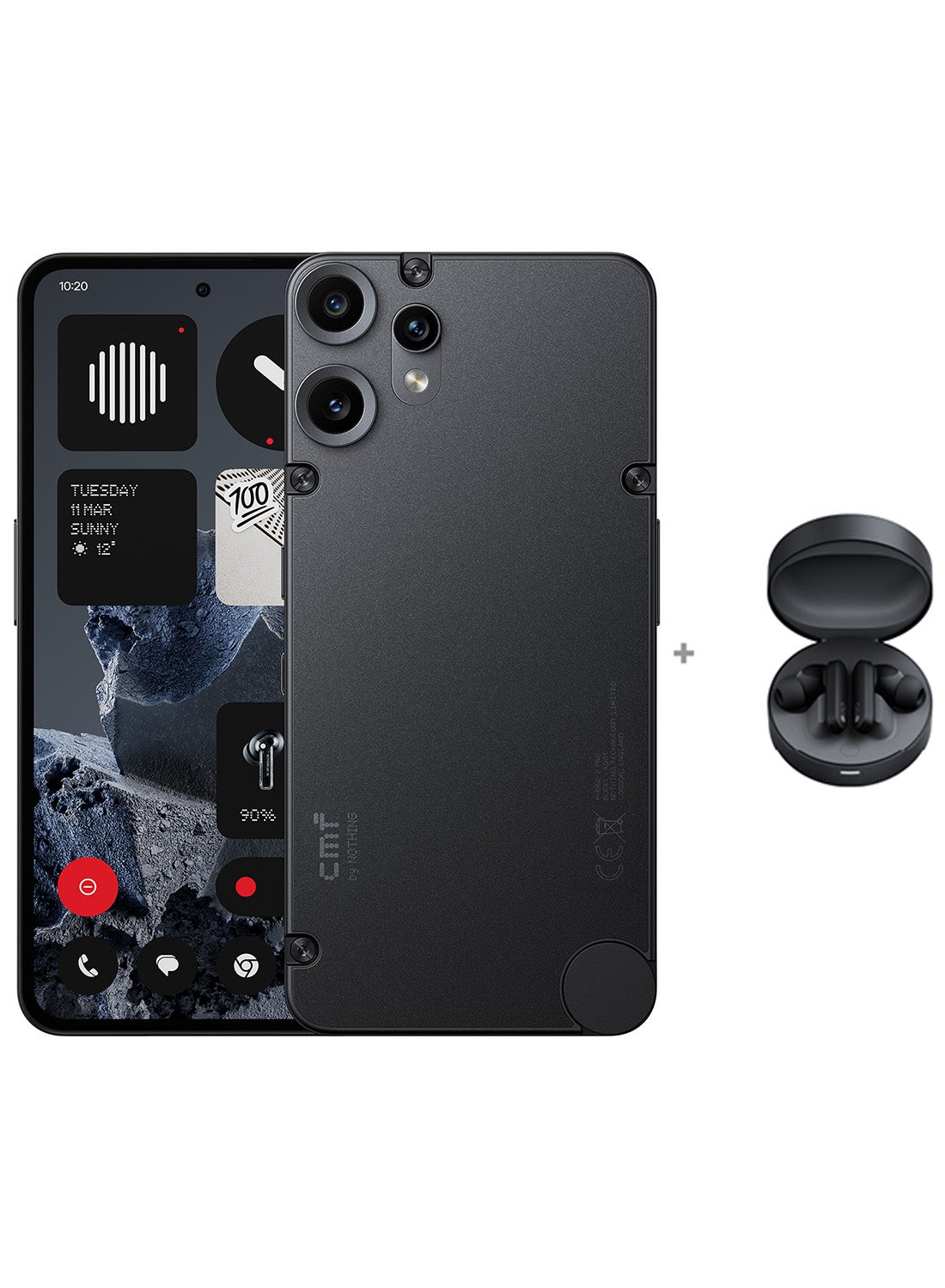 Compare Phone 2 Pro Dual SIM 5G Black 8GB RAM 256GB With Free Buds Pro  Middle East Version at KSA Price