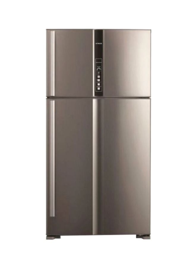 Compare 990L Gross 700L Net Capacity Top Mount Double Door Premium Refrigerator  with Dual Fan Cooling ,LED Panel ,Twist Ice Tray Rv990Puk1Kbsl Silver at KSA Price