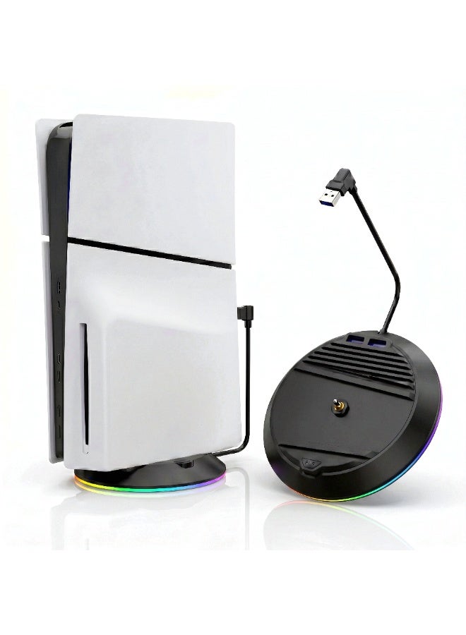 Compare Saitake Vertical Console Stand RGB Underglow Dual USB Hub Disc Digital Edition at KSA Price