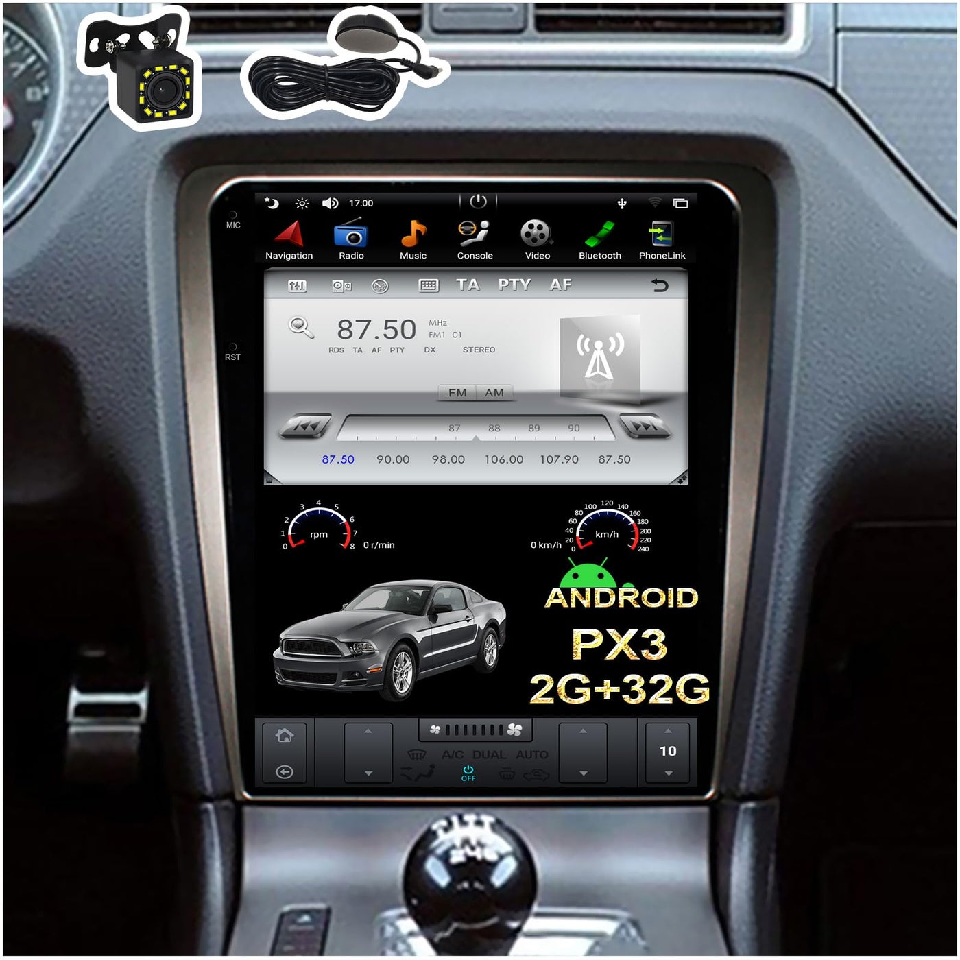 Compare CUSP Car Stereo Radio GPS for Ford Mustang 20102014 Car Multimedia 121 inch IPS 2K HD Screen Android 2G32G with Auto Radio Audio Video WiFi Bluetooth Mirror Link Plug in and Play Easy Install at KSA Price