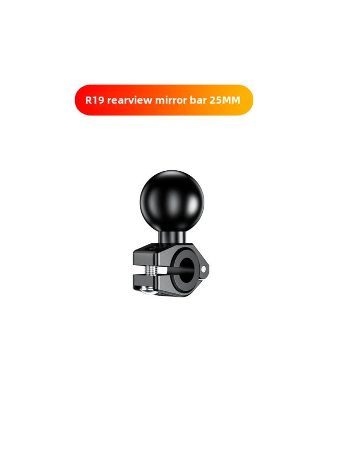 Compare Sports Camera Adapter Ball Head 25mm Mobile Phone Bracket Pipe Clamp Fixed Base One Inch Double Ball Head Bar AccessoriesColor:R19 Rearview Mirror Bar Seat 25mm at KSA Price