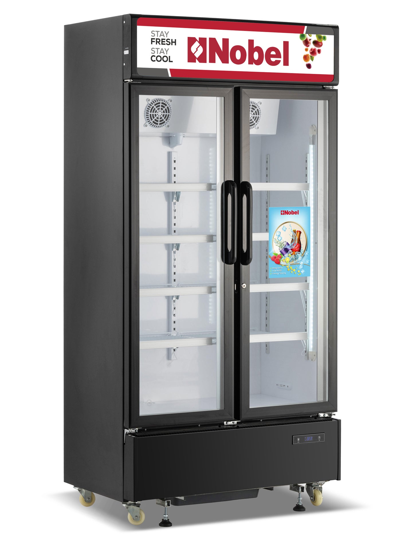 Nobel 800L Gross/ 483L Net Capacity Upright Double…