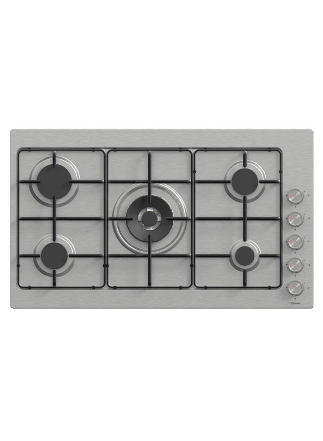 General Gold 5 Burner Gas Hob 90 cm,…