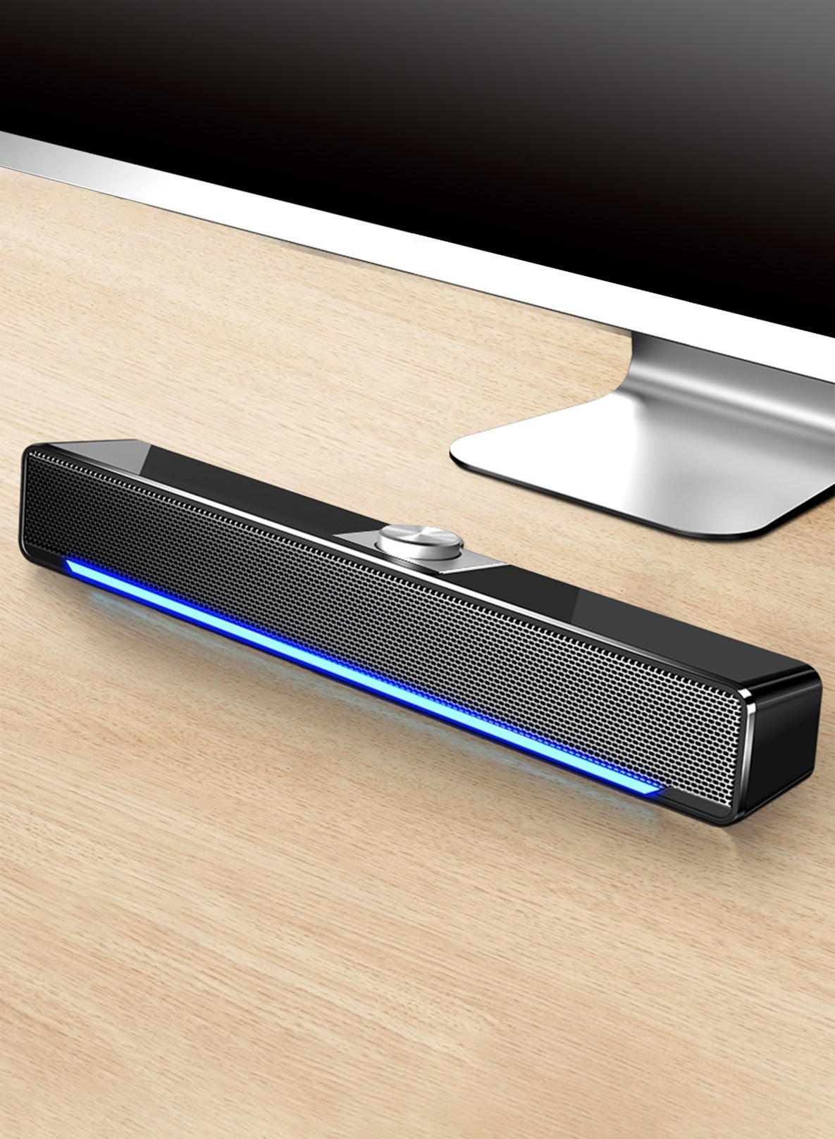 LED TV Sound Bar AUX Wired USB Speaker…