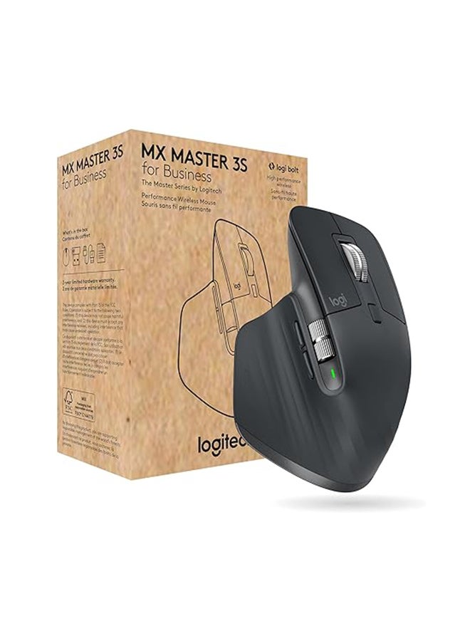 Compare MX Master 3S for Business Wireless Mouse, 8000 DPI, Quiet Clicks, MagSpeed Scroll, Logi Bolt & Bluetooth, USBC Rechargeable, Graphite | 910006582 Black at KSA Price