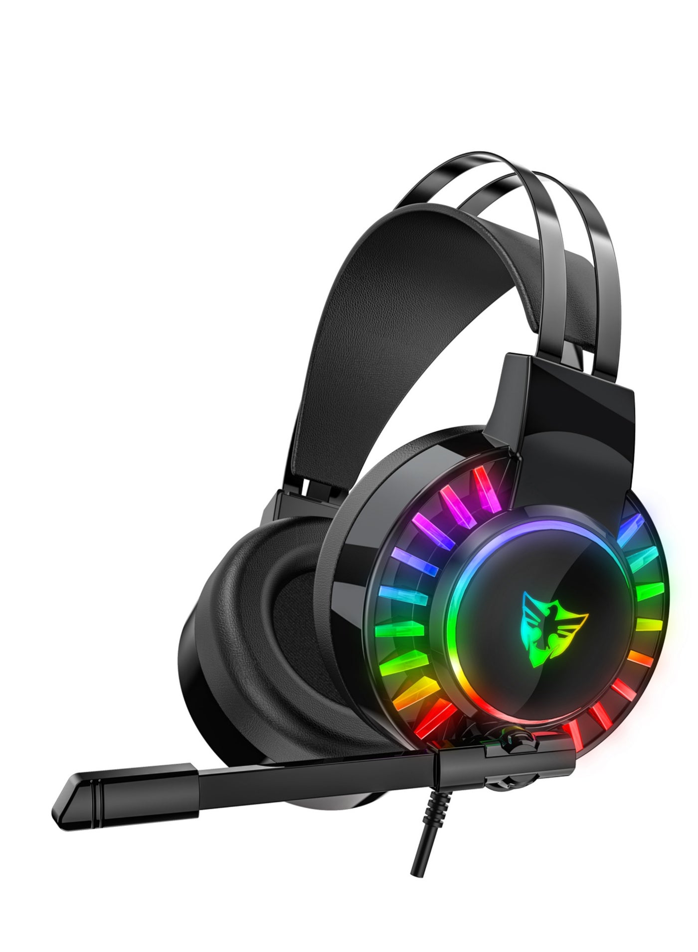 Wired Over Ear Gaming Headphone with Mic and…