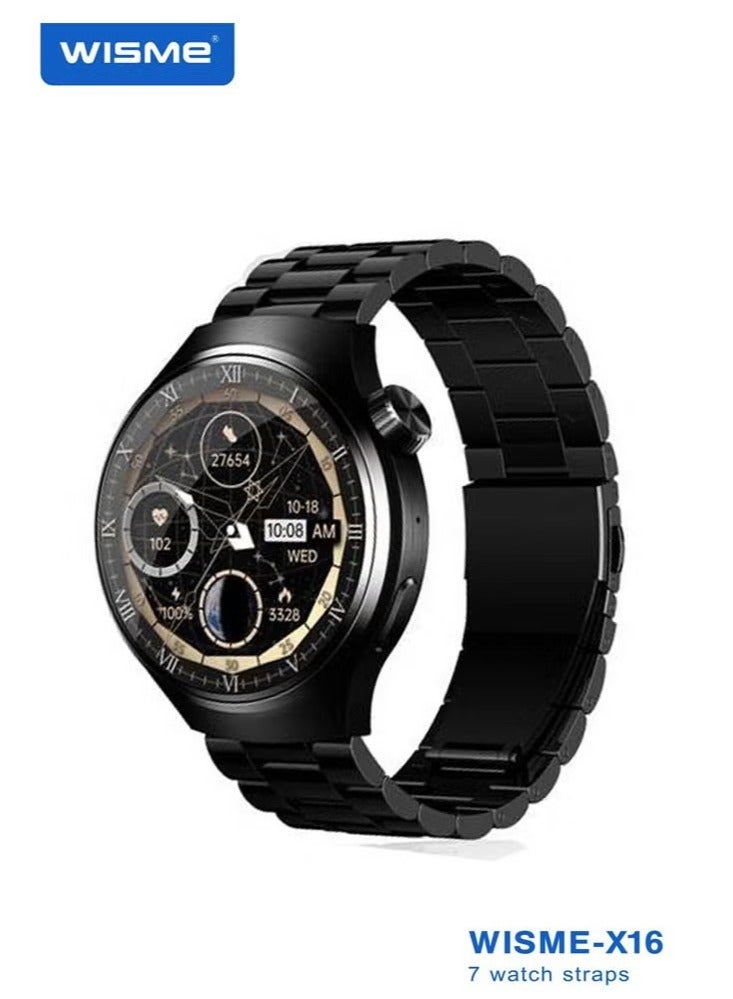 X16 Round Shape Curved Display Smartwatch with…