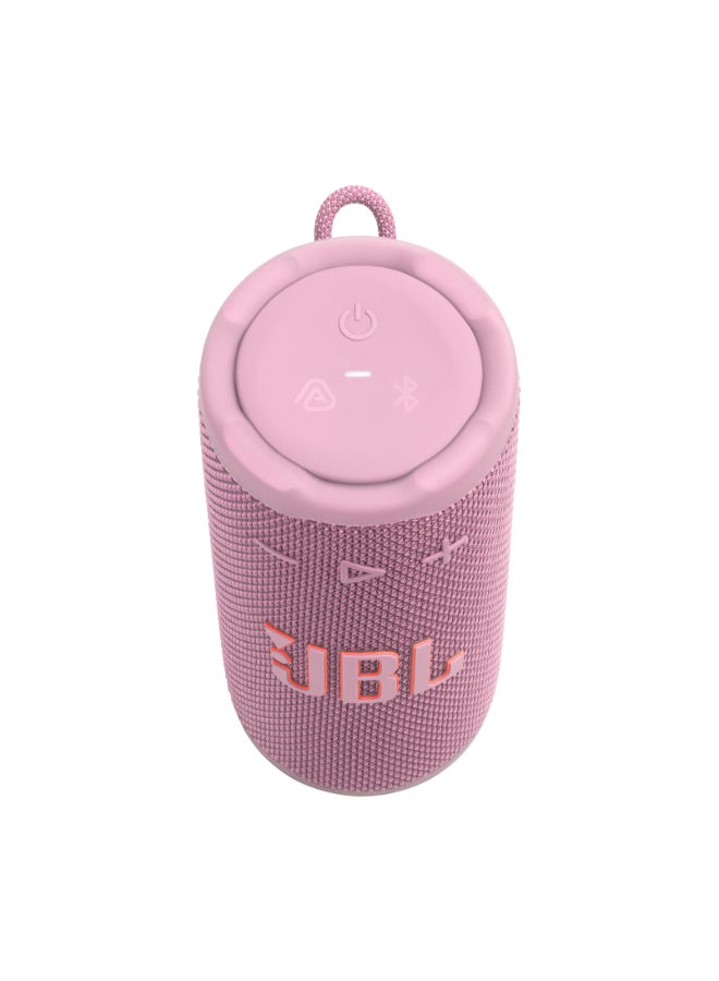 Compare JBL Grip Compact Bluetooth Speaker, JBL Pro Sound with AI Sound Boost, IP68 Waterproof and Dustproof, Ambient Light, Up to 14 Hours Playback, Auracast MultiSpeaker, JBL Portable App, Pink pink at KSA Price