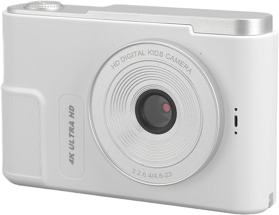 White Digital Camera 48MP 4K 16x Zoom Anti Shake…