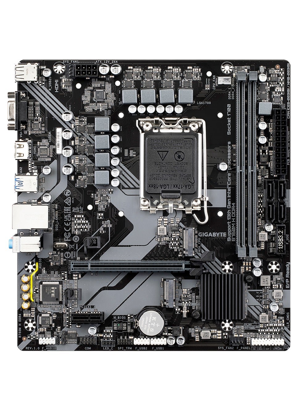 Compare GIGABYTE Motherboard INTELB760M H DDR4 at KSA Price