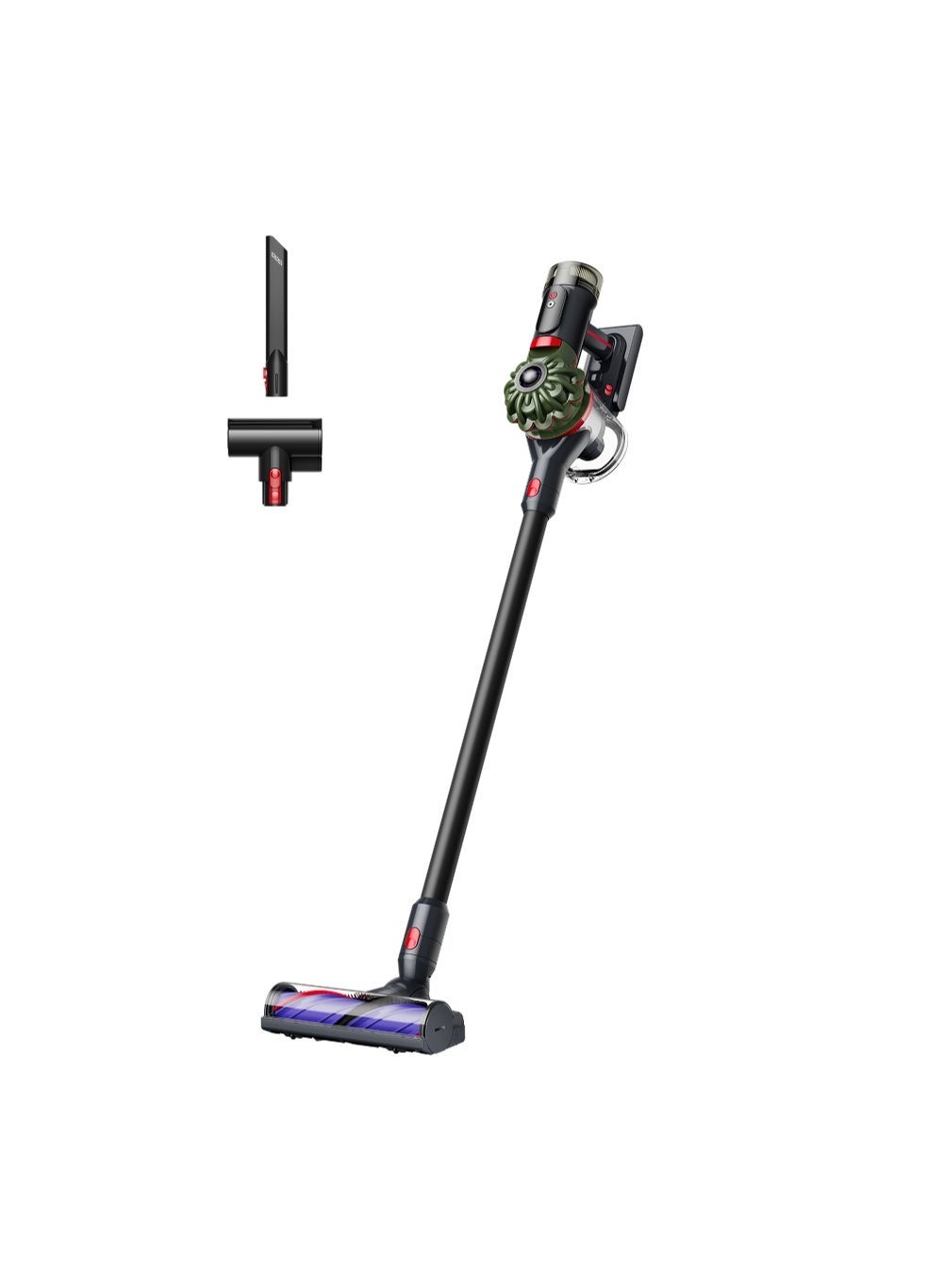 Compare V8 Cyclone cordless vacuum | 2 Years Dyson Warranty 0.5 L 465 W 22656401 BlackGreen at KSA Price