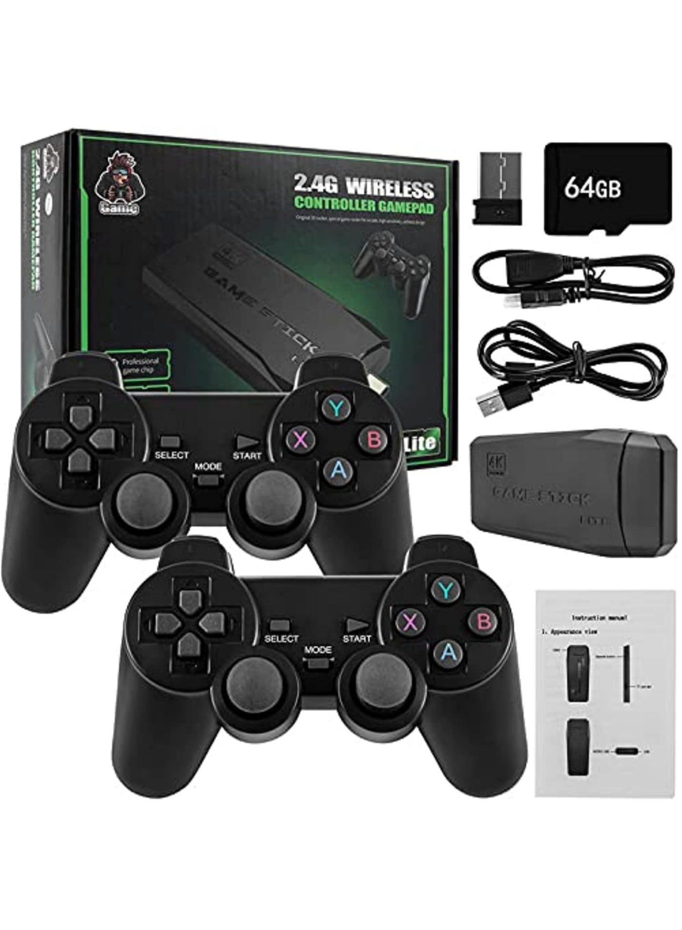 HD 4K M8 Game Stick - Wireless Video Game…