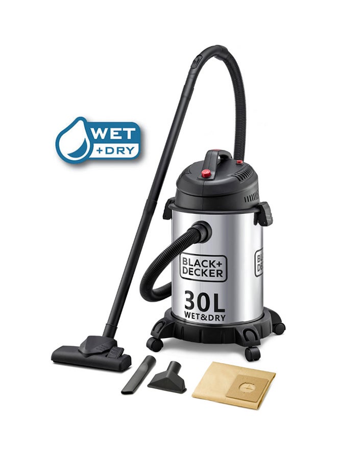 Canister Stainless Steel Vacuum Cleaner With Wet…