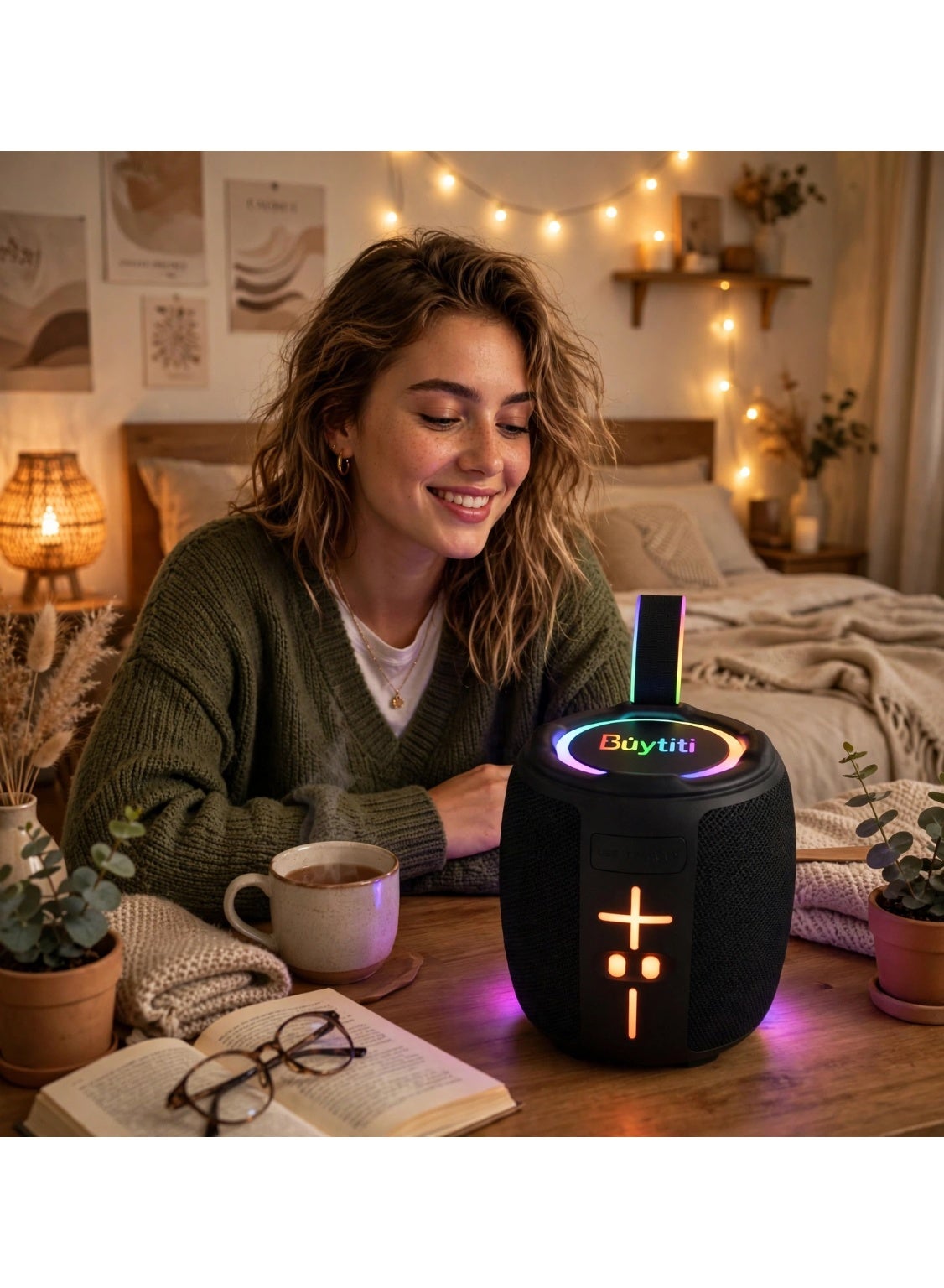 Buytiti CH-J2105 Portable Bluetooth Music Speaker…