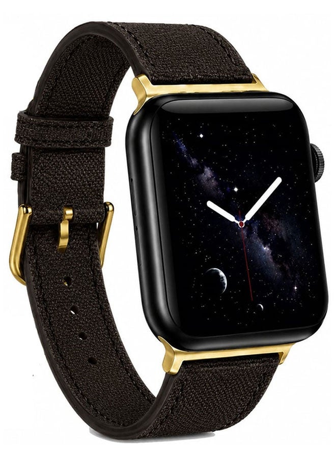 Compare Leather Band Compatible with Smart Watch 42mmSeries 1110 41mm 40mm 38mm Strap for Men Women, Vintage Leather Wristband Replacement Band for iwatch Series SE 11 10 9 8 7 6 5 4 3 2 1  Chocolate Brown at KSA Price