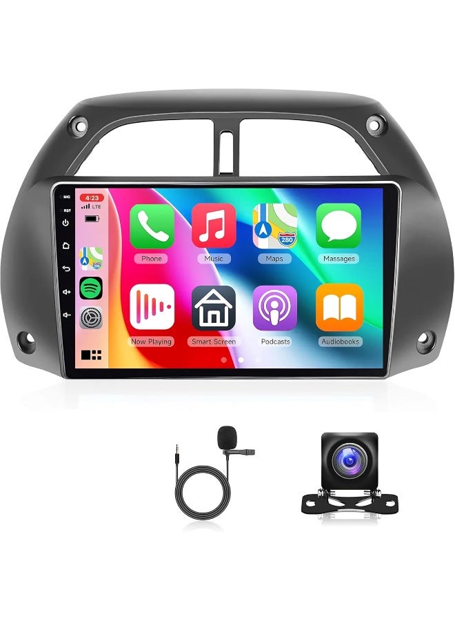 Compare Android Car Stereo For Toyota RAV4 20012006 With Apple Carplay Android Auto Wireless WiFi DSP AHD Camera Included Fast Interface 4+32GB Carplay 4G at KSA Price