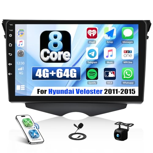 8 Core 4G64G Android 15 Car Stereo for…