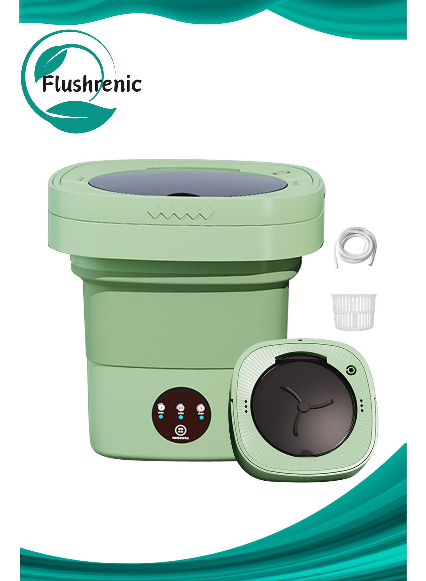 Foldable and Portable Washing Machine,Foldable…