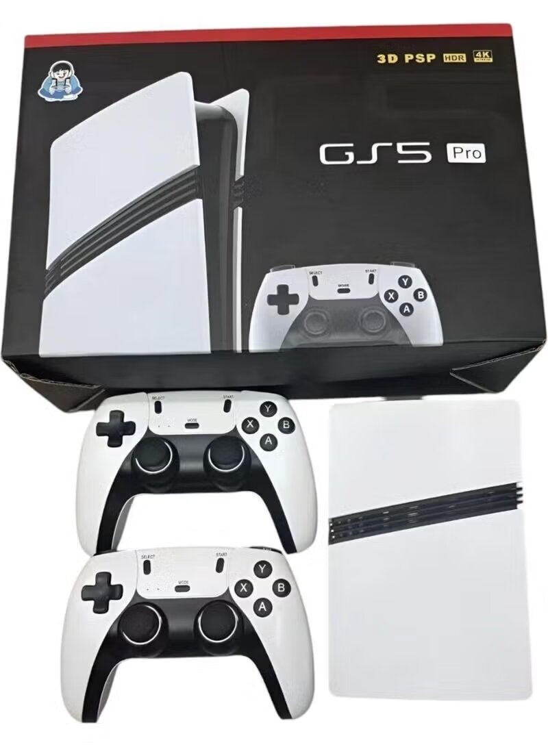 Compare GS5 Pro Portable Game Console – Retro Handheld Gaming with 3.5” HD Display, Builtin Classic Games, Rechargeable Battery, TV Output, Multiplayer Controller Support at KSA Price