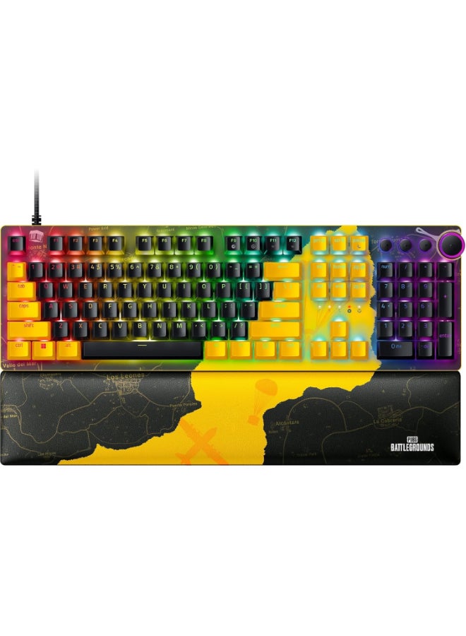 Compare Huntsman V2  PUBG: BATTLEGROUNDS Edition Optical Gaming Keyboard with Nearzero Input Latency   Linear Optical Switch  US at KSA Price
