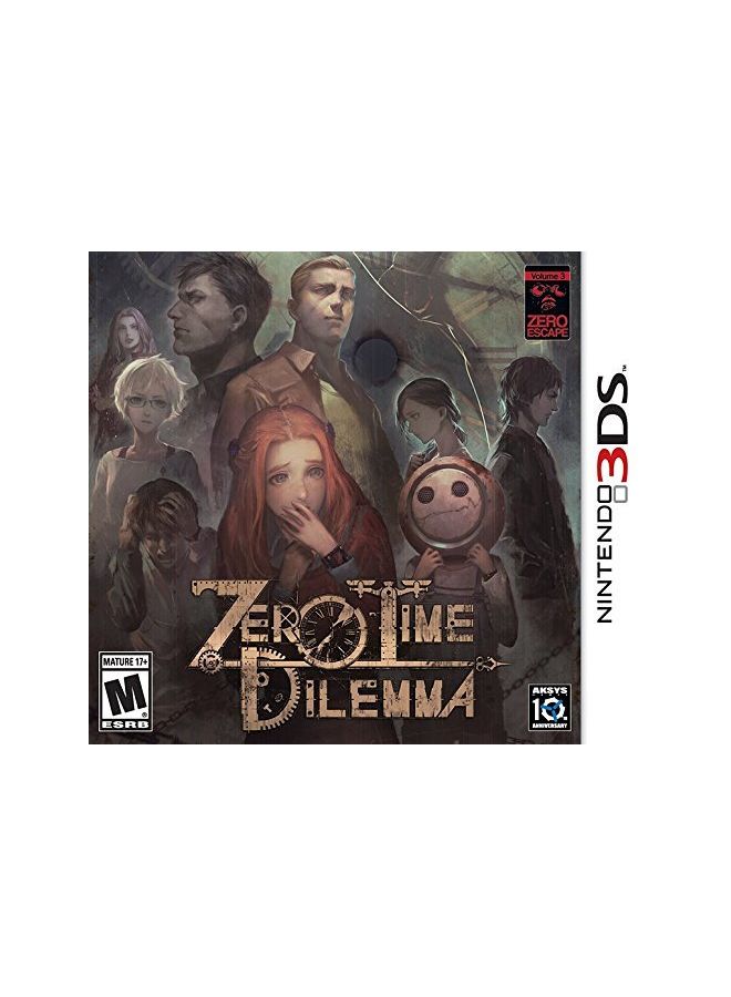Compare Zero Time Dilemma Intl Version  nintendo_3ds at KSA Price