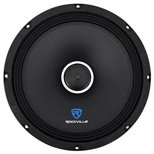 Compare Rockville RXM108 10 MidRange Car Speaker, 600W Peak, 300W RMS, 8 Ohm, Kevlar Cone, Bullet, Open Basket, CEA Compliant, Grille, Perfect for Car Audio at KSA Price