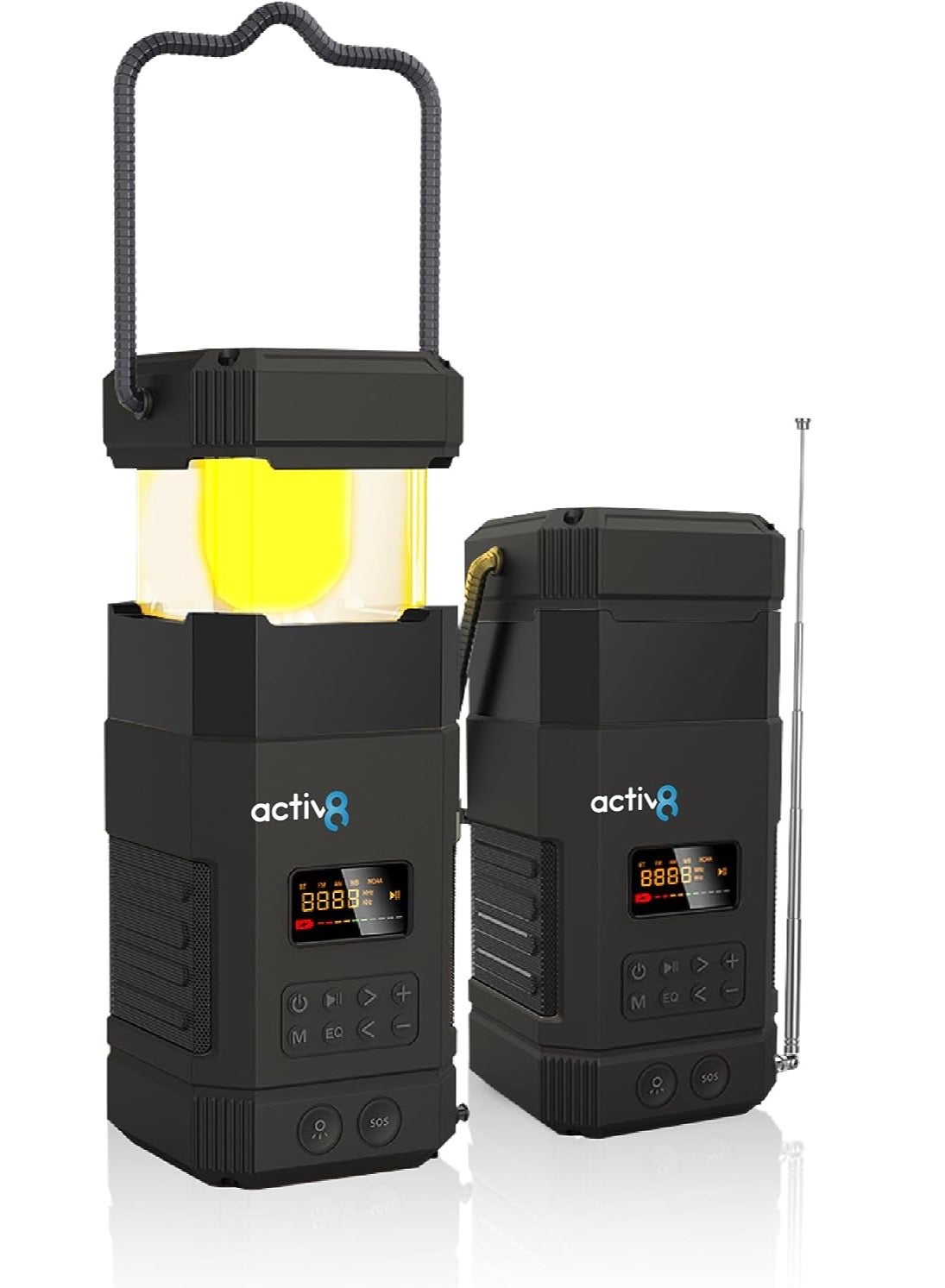 Compare ActiveADVENTURE Multifunctional Camping Lantern with IPX6 Waterproof,Solar, Hand Crank Wireless BT Speaker at KSA Price