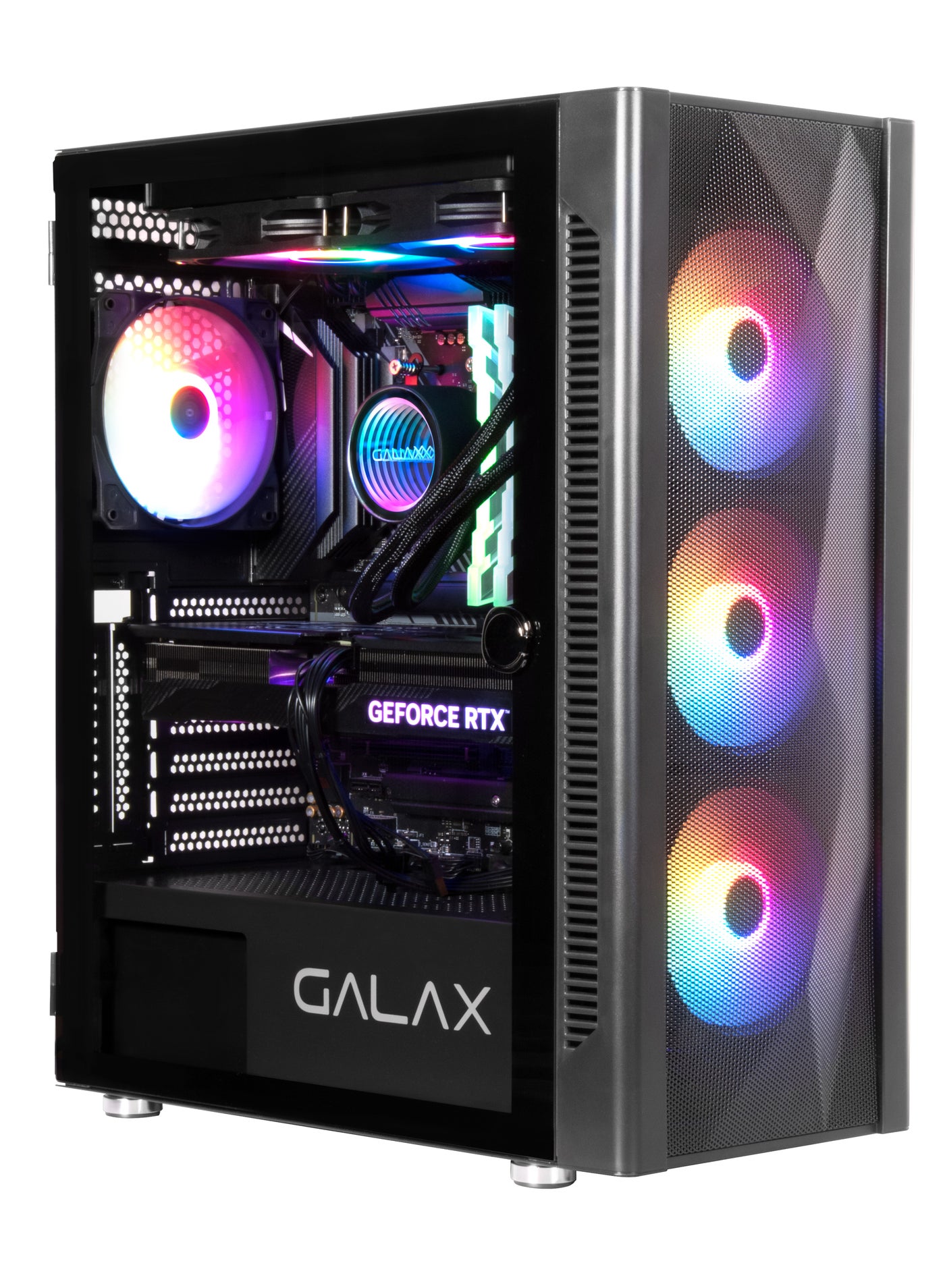 Compare Gaming PC, Intel Core i512400F, RTX 4060, 16GB RAM, 1TB SSD,Liquid Cooler 240mm, 650 W PSU, Window 11 Pro, Black Case at KSA Price