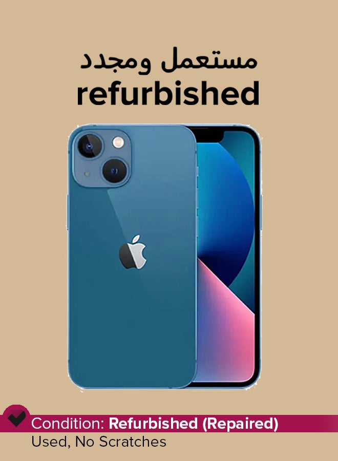 Compare Refurbished  iPhone 13 128GB Blue 5G With Facetime  International Version at KSA Price