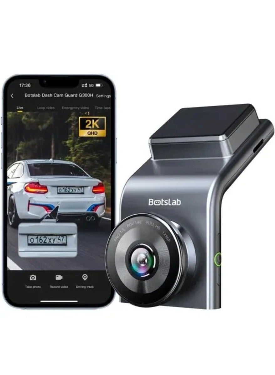 Compare Botslab 2.5K Front Dash Cam, 170° Wide Angle Car Camera Front, Color Night Vision, Built in WiFi GPS, 247 Parking Mode, WDR, Emergency and Loop Recording at KSA Price