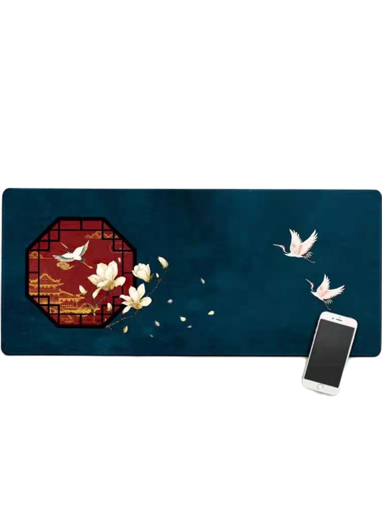 Extended Gaming Mouse Pad, Chinese Element Large Desk…