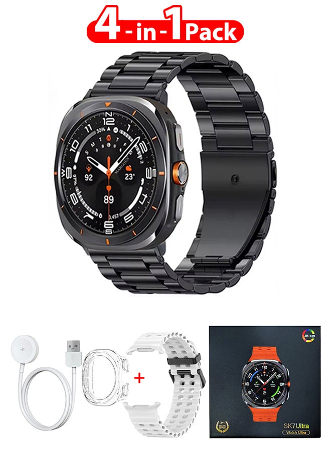 SK7 Ultra Smartwatch Bundle With Accessories Including…