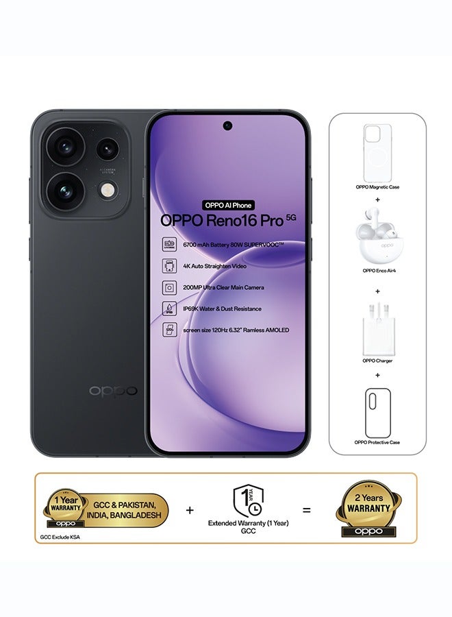 Reno16 Pro AI Phone Dual SIM 5G Staright…