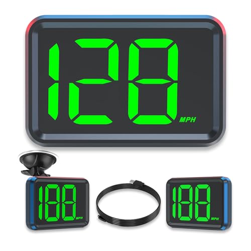 Compare SinoTrack GPS Speedometer for Car Universal MPH Speedometer USB Connect Large Digital Speed Display Heads up Display Plug and Play Compatiable with All Cars Vehicle Truck at KSA Price
