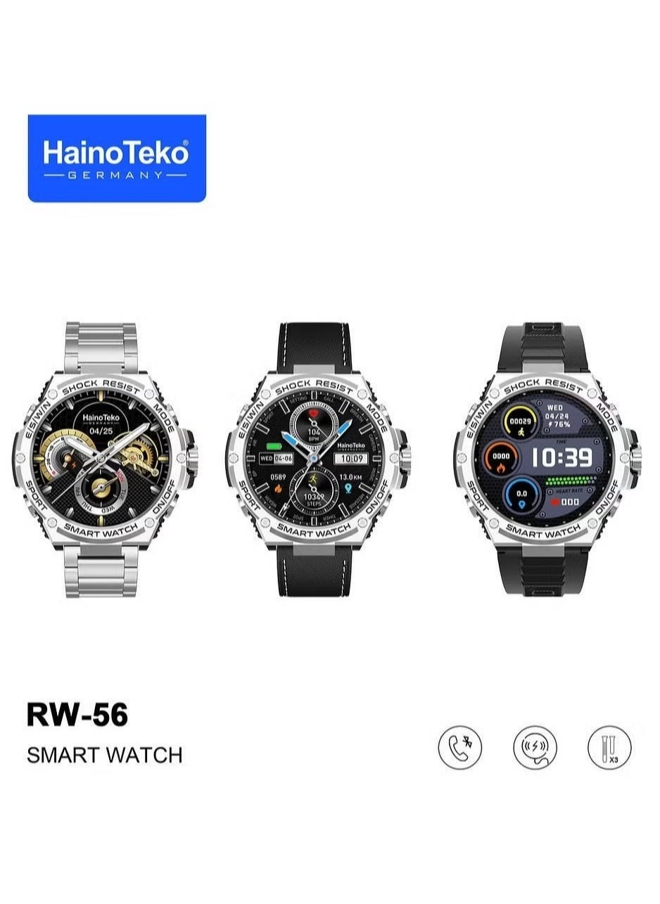RW56 Round Shape AMOLED Display Smart Watch for…