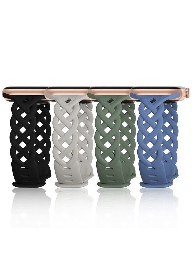 Slim Silicone Bands Compatible with Apple Watch Band…