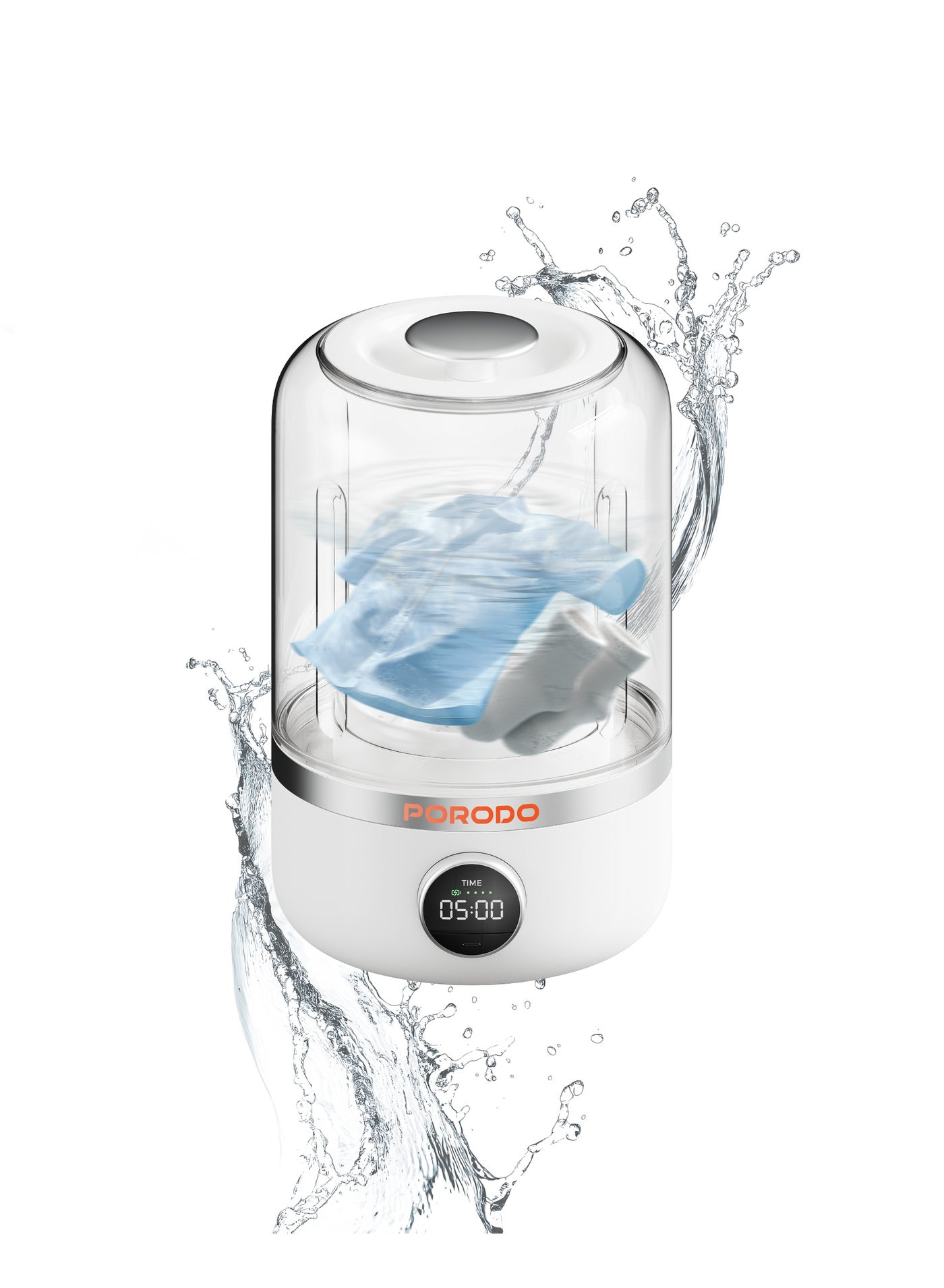 Cordless Mini Washing Machine for Delicate and…