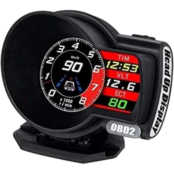Car Hud Display Obd Smart Gauge High Definition…