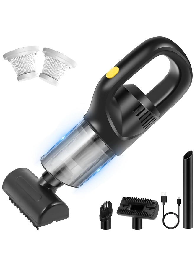 Boao Car Vacuum Handheld Cordless Vacuum Cleaner –…