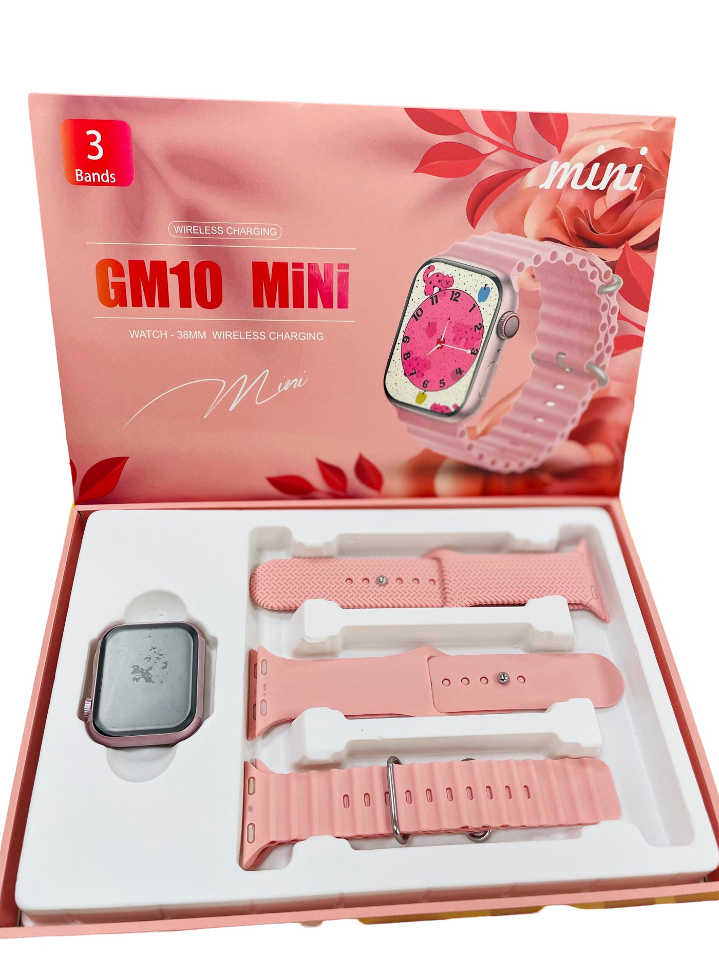 3 Straps Smart Watch Series 8 Touch Color Screen…