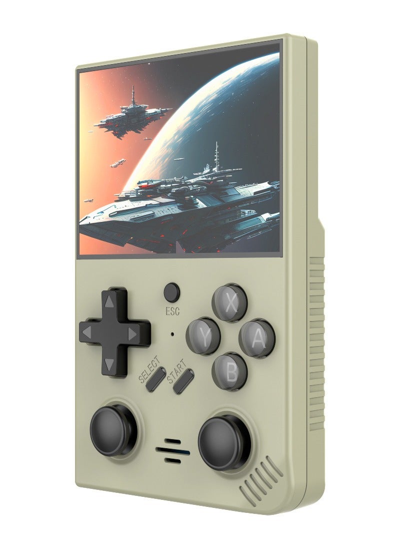 Compare RS35 plus Handheld Game Console – 3.5 IPS Screen Linux EmuELEC System Retro Game Player with 20000+ Classic Games 64G TF Card Khaki at KSA Price