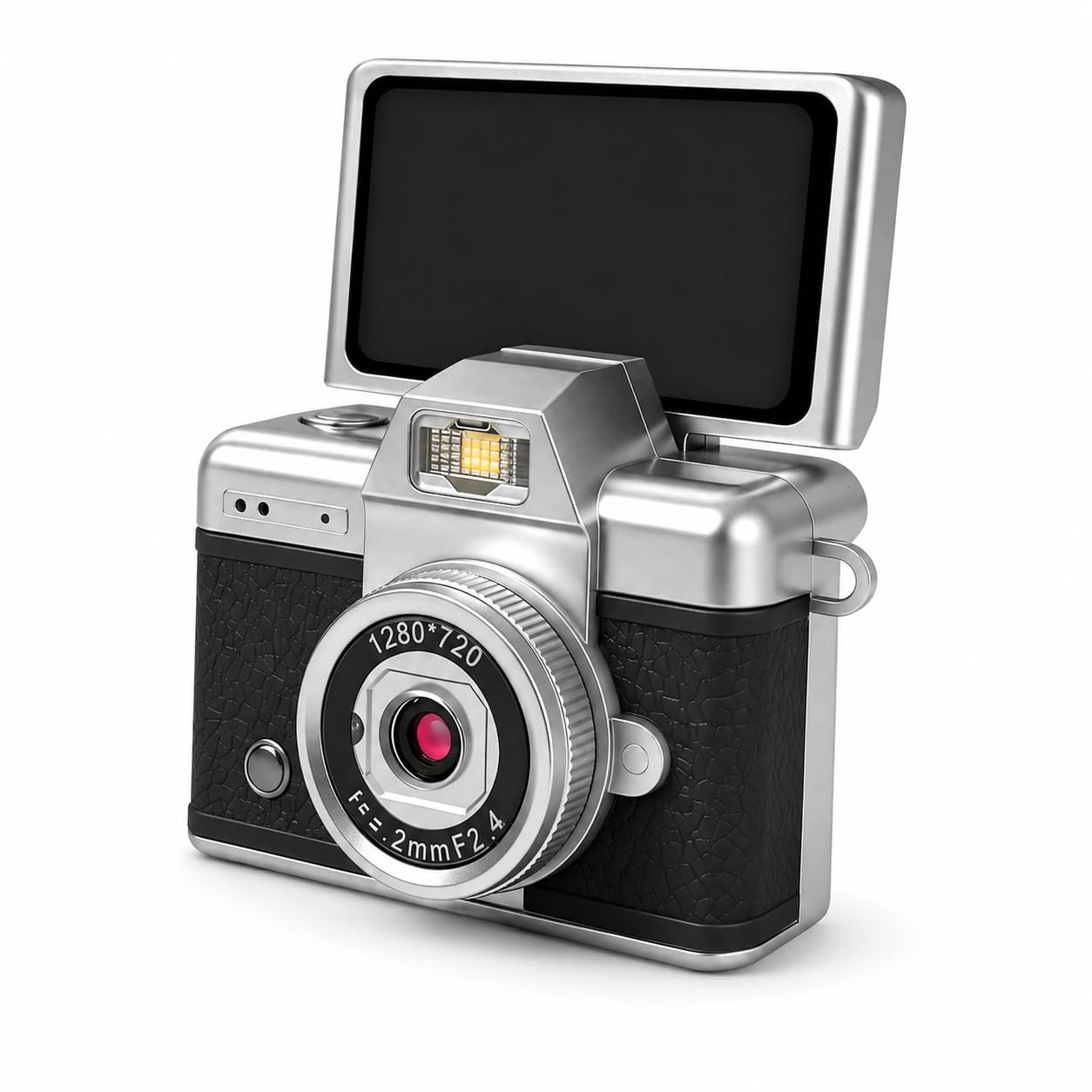 Compare Mini Keychain Digital Camera, 1.46inch Screen, Portable Pocket Vlog Recorder for Kids, Small Video Device with Flash for Travel, Daily Vlogging, Birthday Gift for Girls Boys Black at KSA Price