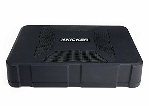 Compare Kicker 11HS8 8” 150 Watt Hideaway Compact Car Audio Powered Subwoofer Sub HS8 at KSA Price